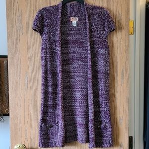 Short Sleeve Duster Cardigan